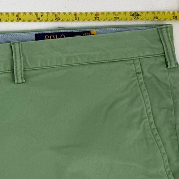 NWT Polo Ralph Lauren Stretch Classic Fit 9" Chino Shorts, Green, Big & Tall 50B - Picture 10 of 13